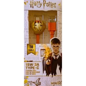 Harry Potter Gold and Orange Type-C Charger